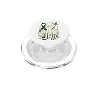 Está Bien Pedir Ayuda Apoyo para la concienciación sobre la Salud Mental PopSockets PopGrip para MagSafe
