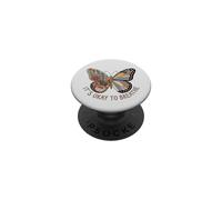 Está Bien Respirar Mariposa Floral Geométrico PopSockets PopGrip Adhesivo