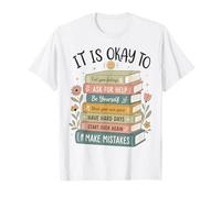 Está Bien Sentir Tus Sentimientos Libro Camiseta