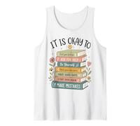 Está Bien Sentir Tus Sentimientos Libro Camiseta sin Mangas