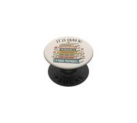 Está Bien Sentir Tus Sentimientos Libro PopSockets PopGrip Adhesivo