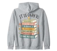 Está Bien Sentir Tus Sentimientos Libro Sudadera con Capucha