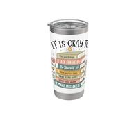 Está bien sentir tus sentimientos libro Vaso térmico de acero inoxidable de doble pared