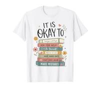 Está Bien Sentir Tus Sentimientos Libros Lectura Camiseta