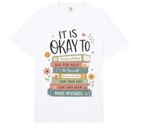 Está Bien Sentir Tus Sentimientos Libros Lectura Comfort Colors Adult Heavyweight T-Shirt