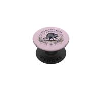 Está Bien ser Raro Ronda Viral Raccoon Cottagecore PopSockets PopGrip Adhesivo
