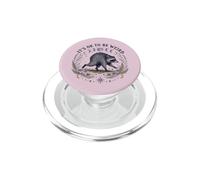 Está Bien ser Raro Ronda Viral Raccoon Cottagecore PopSockets PopGrip para MagSafe
