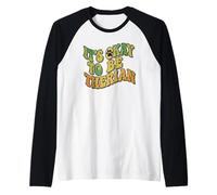 Está Bien ser Therian Hippie Estética Teriotipo Orgullo Camiseta Manga Raglan