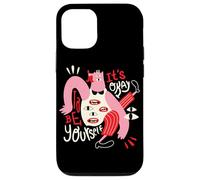 Está bien ser tú mismo - Arte de personajes de positividad extraña Carcasa para iPhone 12/12 Pro