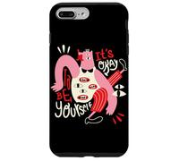 Está bien ser tú mismo - Arte de personajes de positividad extraña Carcasa para iPhone 7 Plus/8 Plus