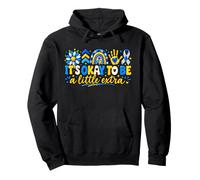 Está Bien ser un Poco más del Mes de concientización sobre el síndrome de Down Sudadera con Capucha