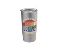 Está bien si no estás de acuerdo conmigo, no puedo forzarte a tener razón Vaso térmico de acero inoxidable de doble pared