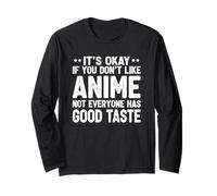 Está bien si no te gusta el fan del anime divertido del anime Manga Larga