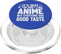 Está bien si no te gusta el fan del anime divertido del anime PopSockets PopGrip para MagSafe