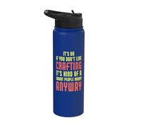 Está bien si no te gusta hacer manualidades divertidas Stainless Steel Insulated Water Bottle