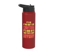 Está bien si no te gusta hacer manualidades divertidas Stainless Steel Insulated Water Bottle