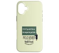 Está Bien si no te Gusto. No Todo el Mundo Tiene Buen Gusto. Carcasa para iPhone 16 Plus