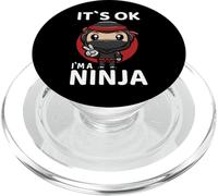Está Bien Soy un Ninja I Youth Karate I Niño Ninja PopSockets PopGrip para MagSafe
