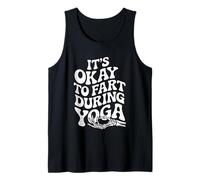 Está Bien tirarse un Pedo Durante el Esqueleto de Yoga Camiseta sin Mangas