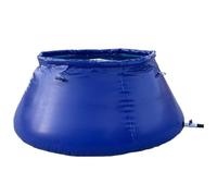 Esta Bolsa de Almacenamiento de Agua de 300 litros es Plegable, de Gran Capacidad y Cuenta con Grifo para la recolección de Agua de Lluvia en Exteriores.