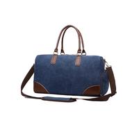 Esta Bolsa de Viaje Unisex Presenta un diseño Moderno, un Espacioso Bolso Tote, una Correa de Hombro Ajustable y un Interior Multicapa, lo Que la Hace Ideal para Viajar (Azul Oscuro)