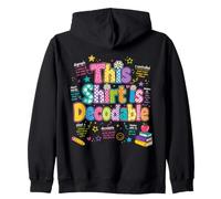 Esta Camisa es un Profesor de Lectura de alfabetización estructurada decodificable Sudadera con Capucha