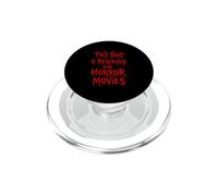 Esta Camiseta está reservada para películas de Terror de Halloween PopSockets PopGrip para MagSafe