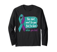 Esta Camiseta no te curará, Pero Estoy aquí Mientras te recu Manga Larga