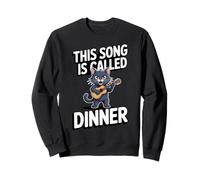 Esta canción se Llama Música de Gato de Cena Sudadera