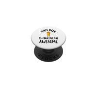 Esta Cerveza me está Haciendo Impresionante Bebida de Cerveza fría PopSockets PopGrip Adhesivo