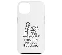 Esta Chica Acaba de bautizarse Bautismo Cristiano Mujeres Adolescentes Carcasa para iPhone 13