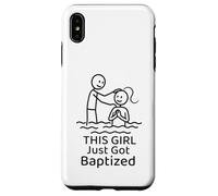 Esta Chica Acaba de bautizarse Bautismo Cristiano Mujeres Adolescentes Carcasa para iPhone XS MAX