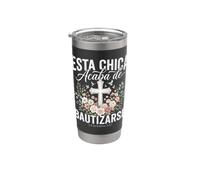 Esta Chica Acaba De Bautizarse Bautizarse Bautizarse Bautizar Bautismo Vaso térmico de acero inoxidable de doble pared