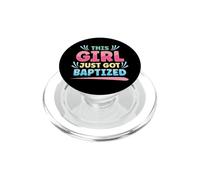 Esta Chica Acaba de ser bautizado Cristiano Bautismo comunión PopSockets PopGrip para MagSafe