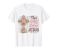 Esta Chica ama a Jesús Christian Camiseta