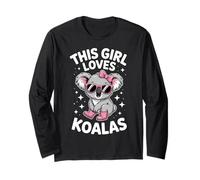 Esta chica ama a los koalas Manga Larga