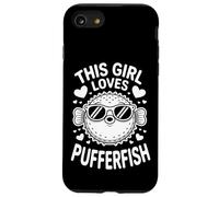 Esta Chica ama el pez Globo Carcasa para iPhone SE (2020) / 7/8