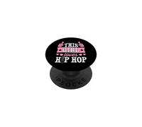 Esta Chica Ama Hip Hop Dos Pulgares PopSockets PopGrip Adhesivo