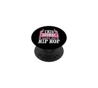 Esta Chica Corre En Hip Hop PopSockets PopGrip Adhesivo