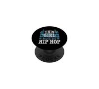 Esta Chica Corre En Hip Hop PopSockets PopGrip Adhesivo
