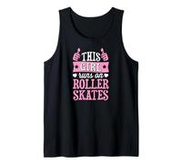 Esta Chica Corre En Patines De Ruedas Camiseta sin Mangas