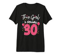 Esta Chica es Oficialmente 30 cumpleaños 30 niña de un año Camiseta Premium