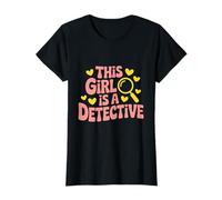 Esta Chica Es Un Detective Cumpleaños Investigador Espía Camiseta