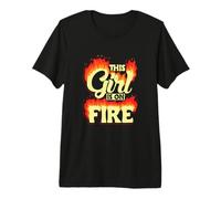 Esta Chica está en Llamas - Emancipación, Poder Femenino - Go Girls Camiseta Premium