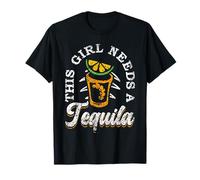 Esta Chica Necesita Un Tequila Beba Tequilas Beber Tequila Camiseta
