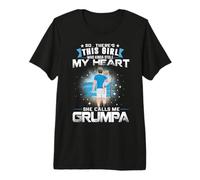 Esta Chica Que me robó el corazón me Llama papá gruñón Camiseta Premium