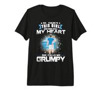 Esta Chica Que me robó el corazón me Llama papá gruñón Camiseta Premium