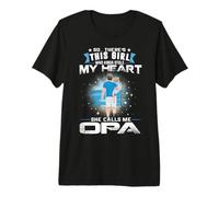 Esta Chica Que me robó el corazón me Llama papá papá Camiseta Premium