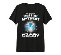 Esta Chica Que me robó el corazón me Llama papá papá Camiseta Premium