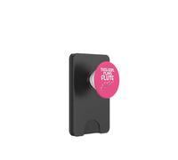 Esta chica toca la flauta, flautista femenina PopSockets PopWallet para MagSafe